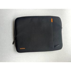 Tomtoc 360 Protective Laptop Sleeve Water Resistant Black 13"Mackbook, 12.9"IPad